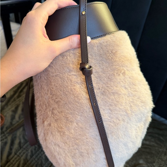 Polène Cyme Tote Bag in limited edition Alpaca - Picture 9 of 12